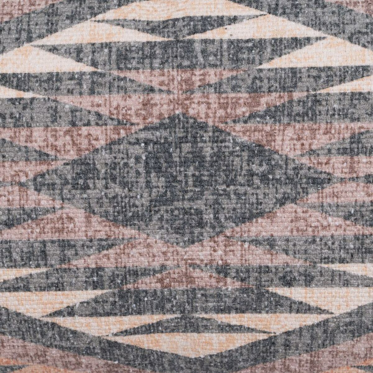 Cuscino Cotone Grigio Rosa 30 x 60 cm