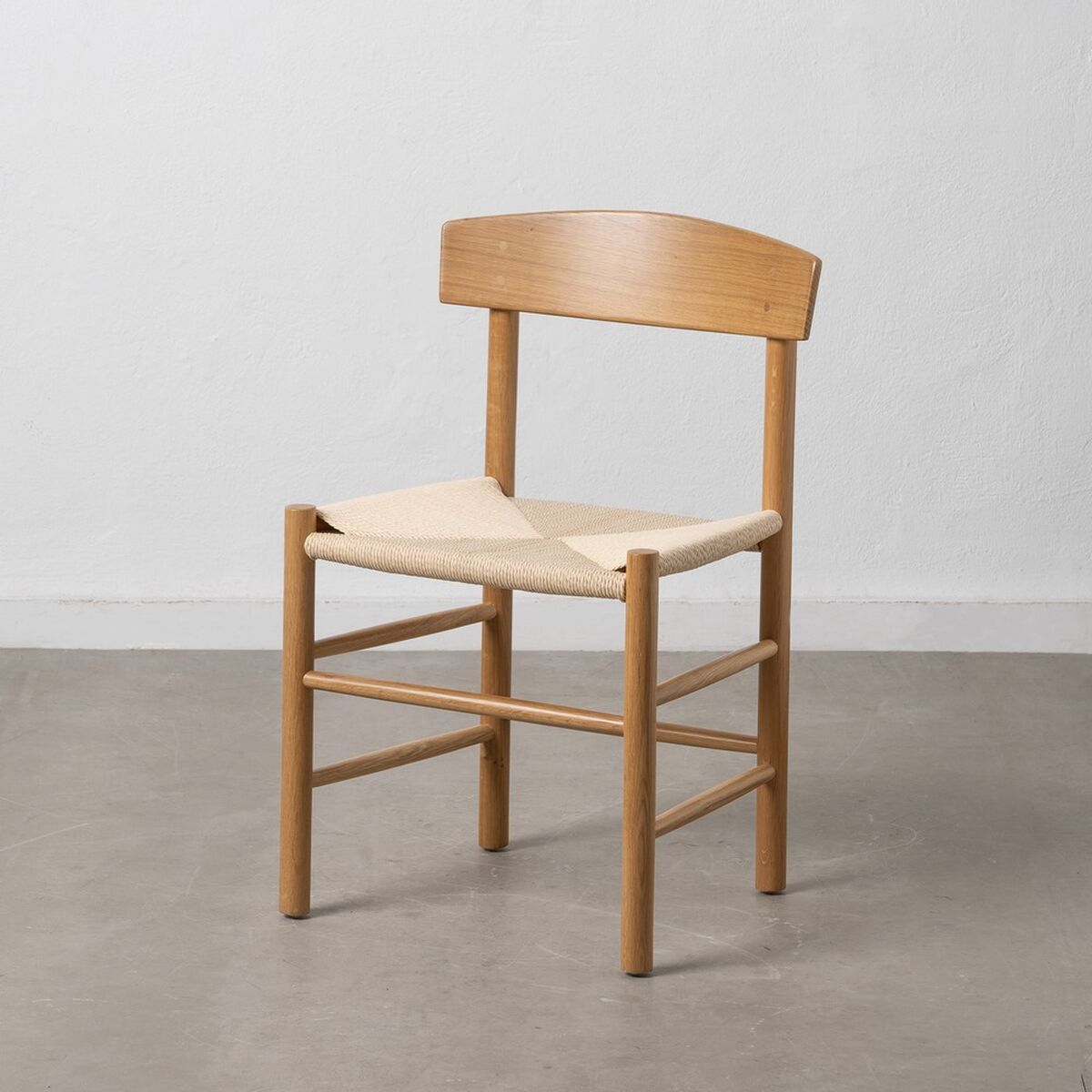 Sedia Rattan Legno di olmo 45 x 42 x 76,8 cm