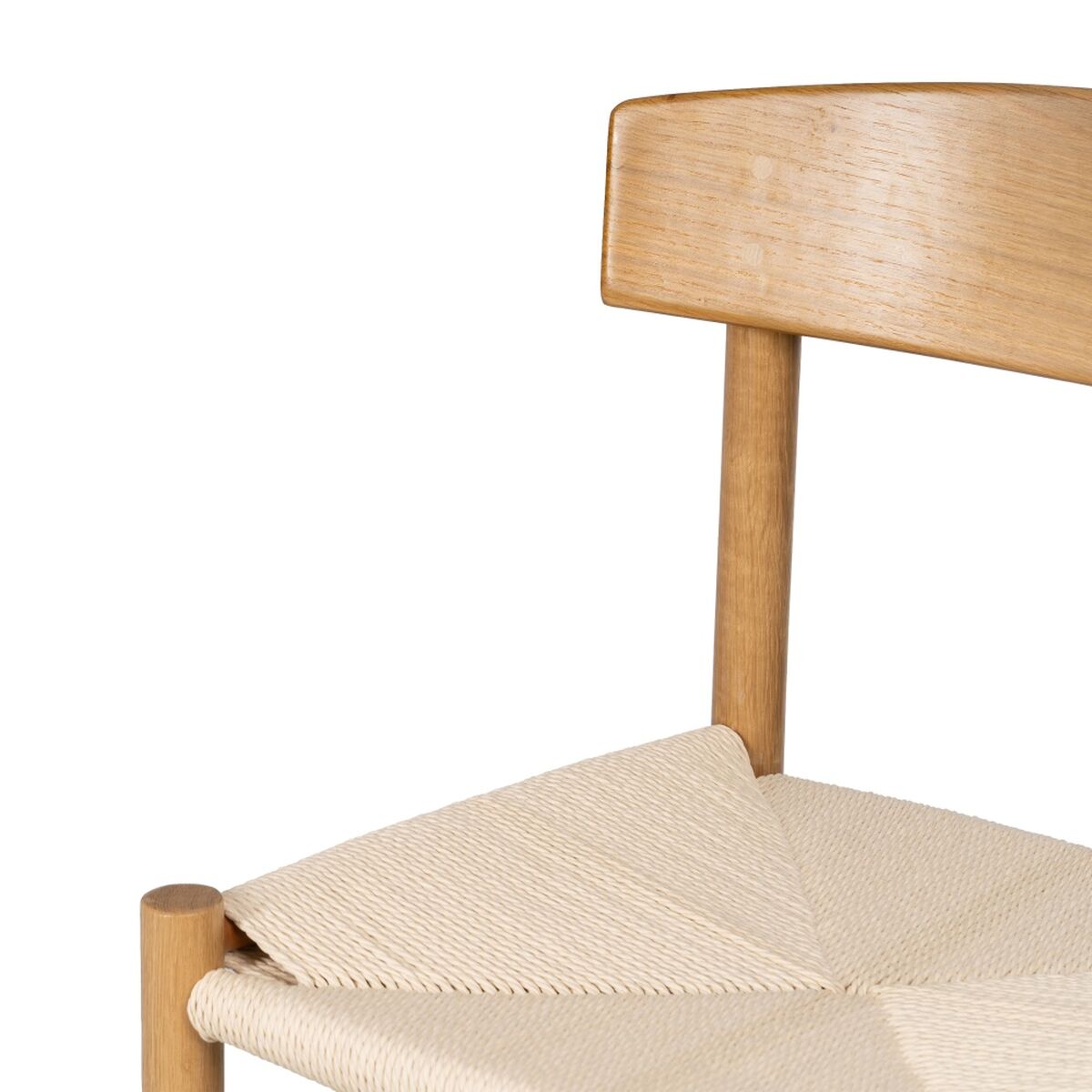 Sedia Rattan Legno di olmo 45 x 42 x 76,8 cm