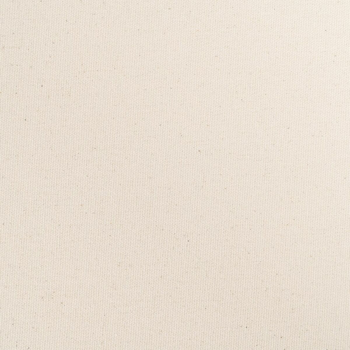 Puff 100 x 80 x 44 cm Tessuto Sintetico Crema