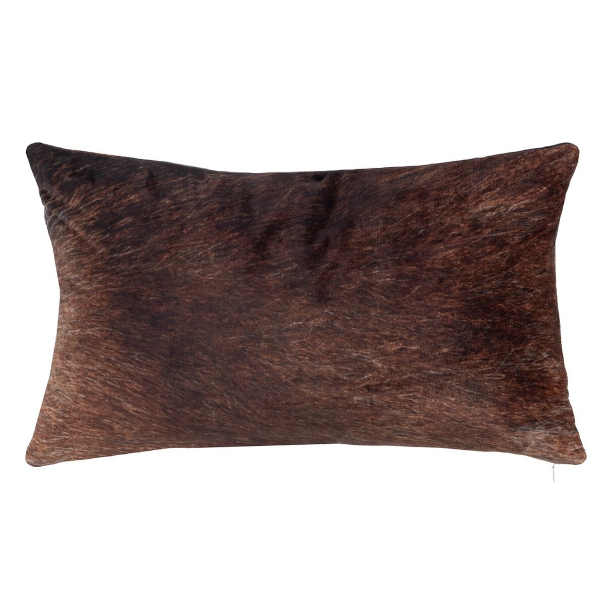 Cuscino Marrone Velluto 50 x 30 cm