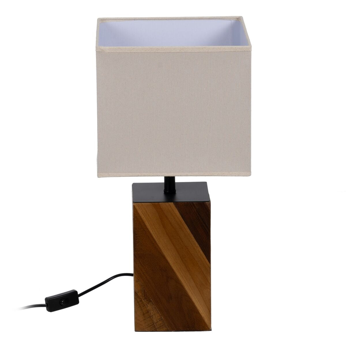Lampada Marrone Crema 60 W 25 x 25 x 51 cm