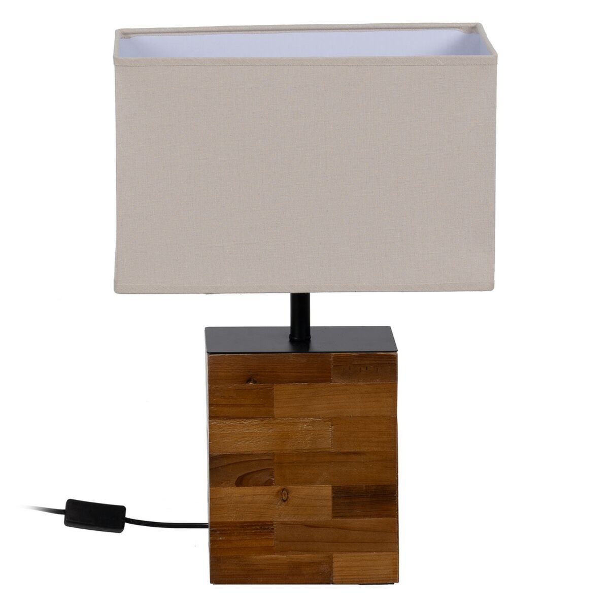 Lampada Marrone Crema 60 W 35 x 18 x 51 cm
