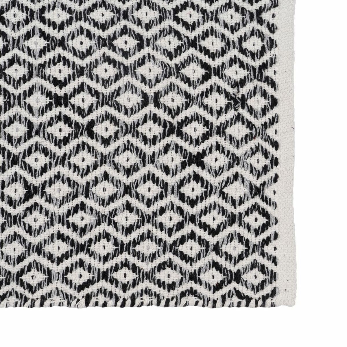 Tappeto Grigio 70 % cotone 30 % Poliestere 80 x 150 cm