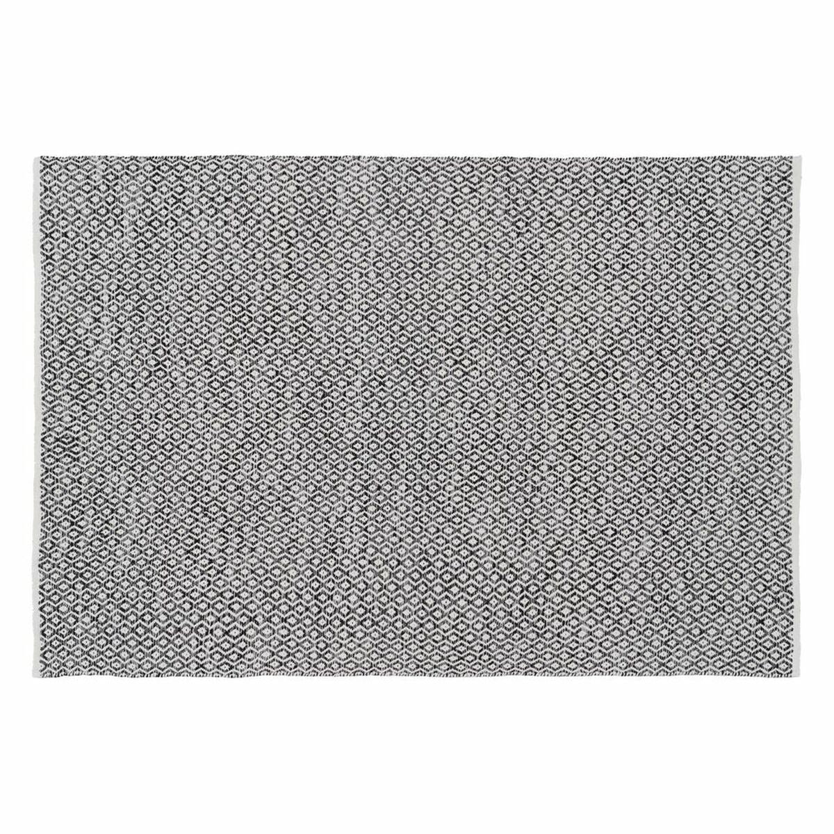 Tappeto Grigio 70 % cotone 30 % Poliestere 160 x 230 cm