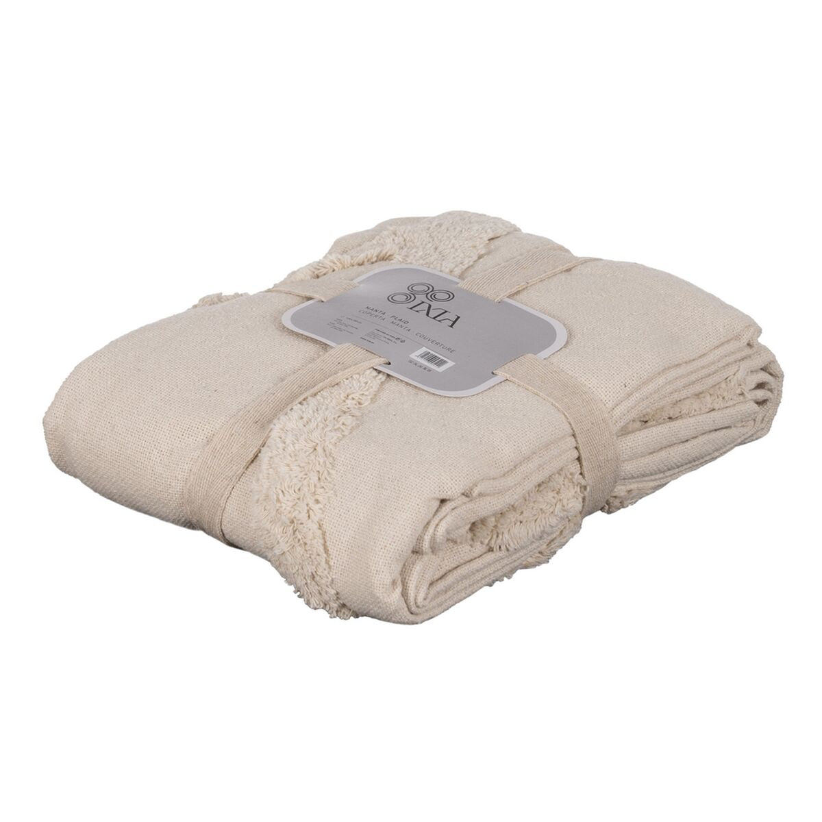 Coperta Beige 125 x 150 cm