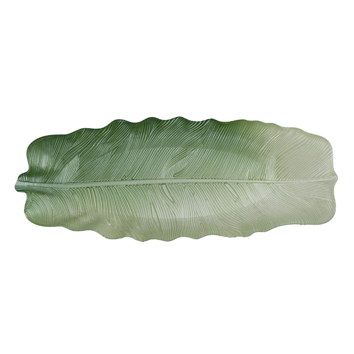 Vassoio Verde Foglia della pianta 40 cm