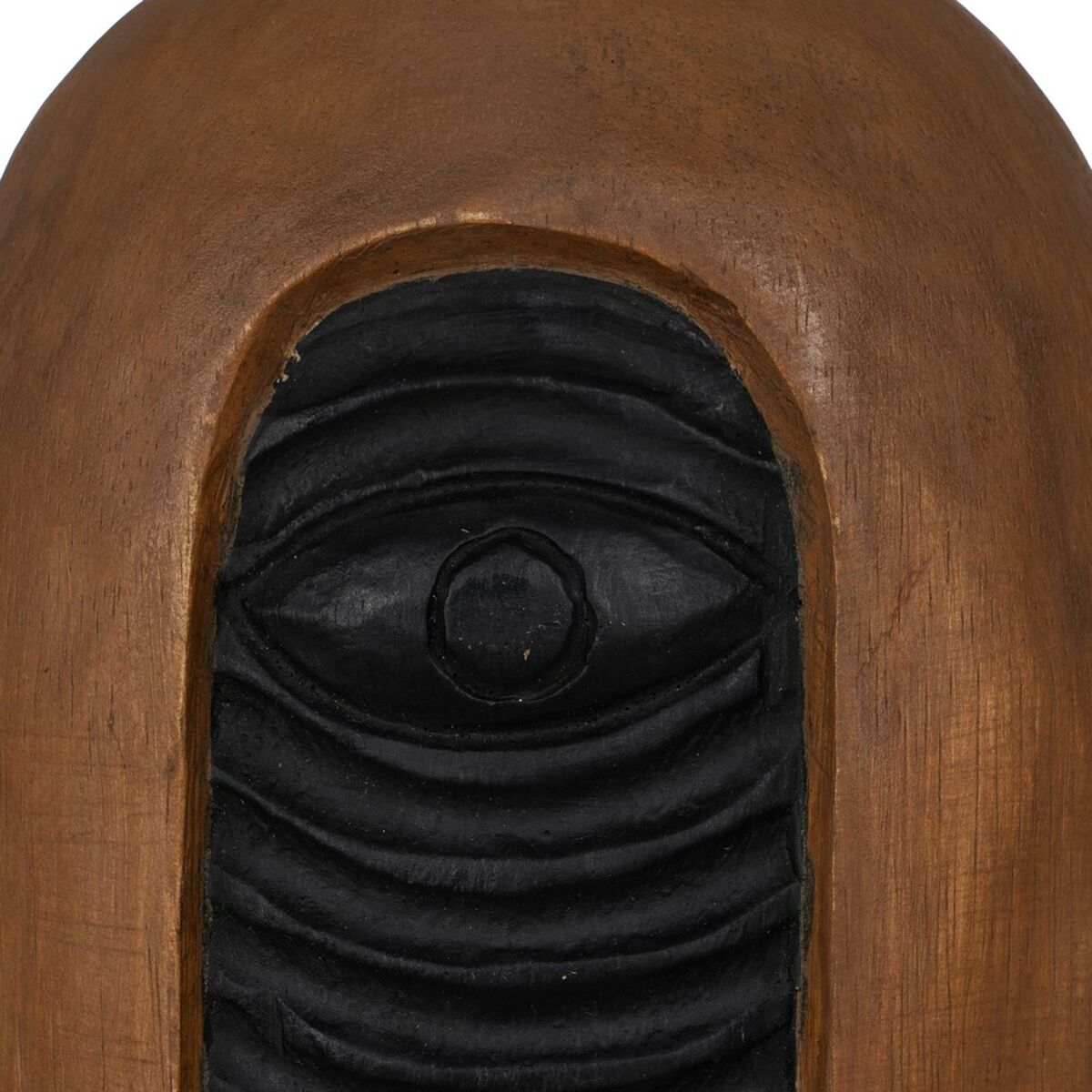 Statua Decorativa Marrone Maschera 17,5 x 10 x 50 cm