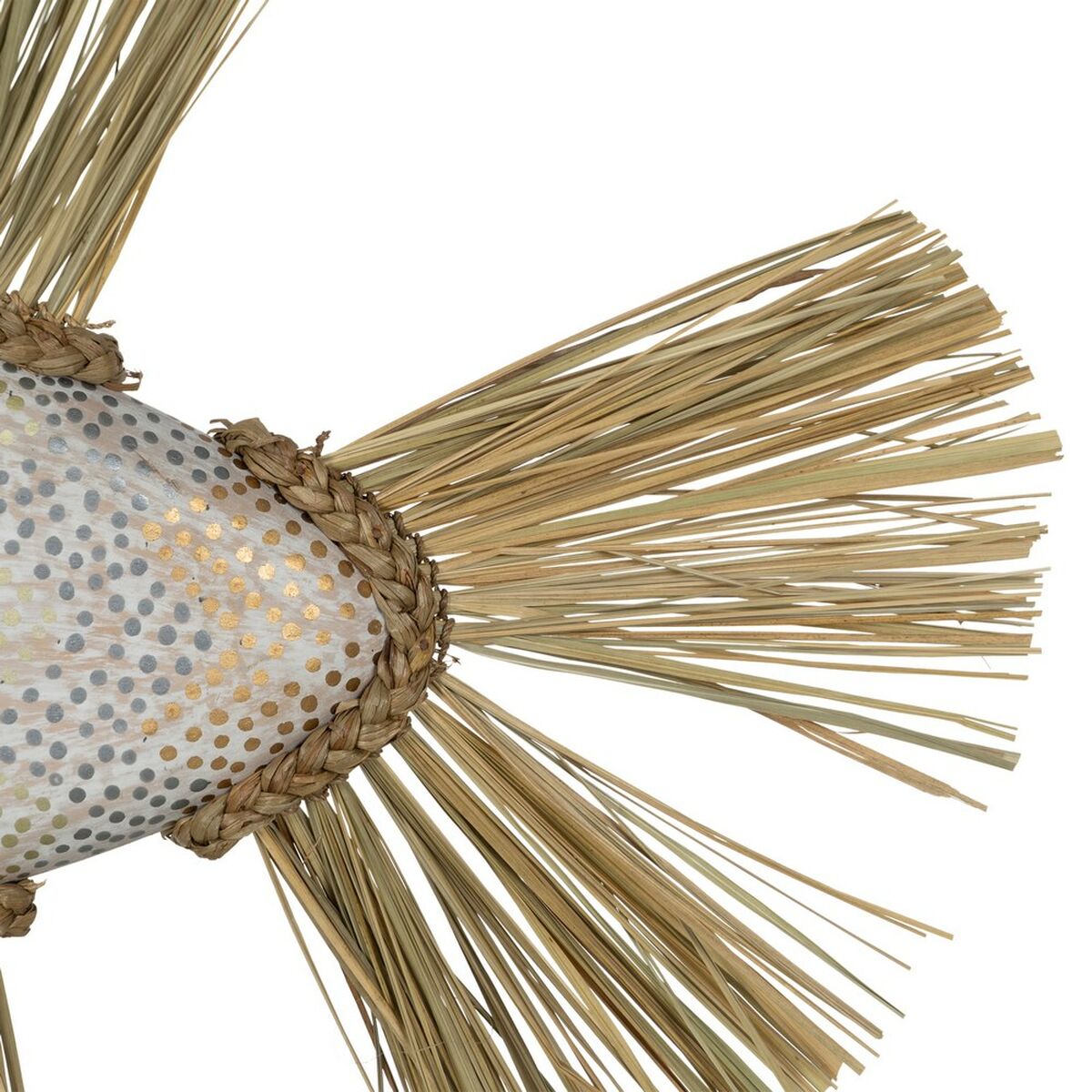 Statua Decorativa Bianco Marrone Naturale Pesce 57 x 12 x 60 cm