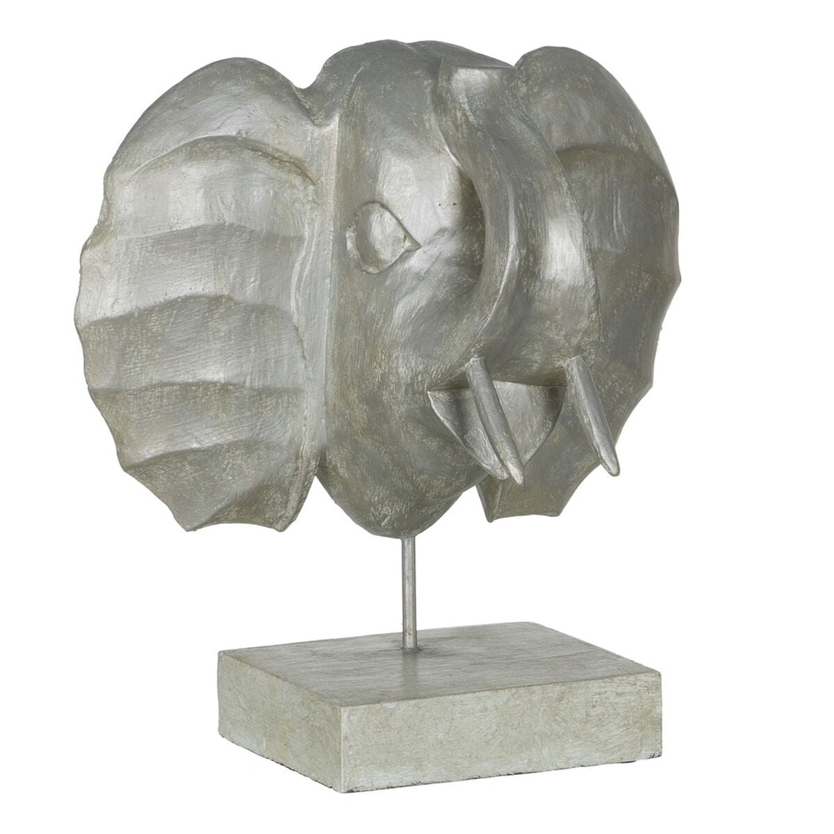 Statua Decorativa Argentato Elefante 35 x 21 x 35 cm