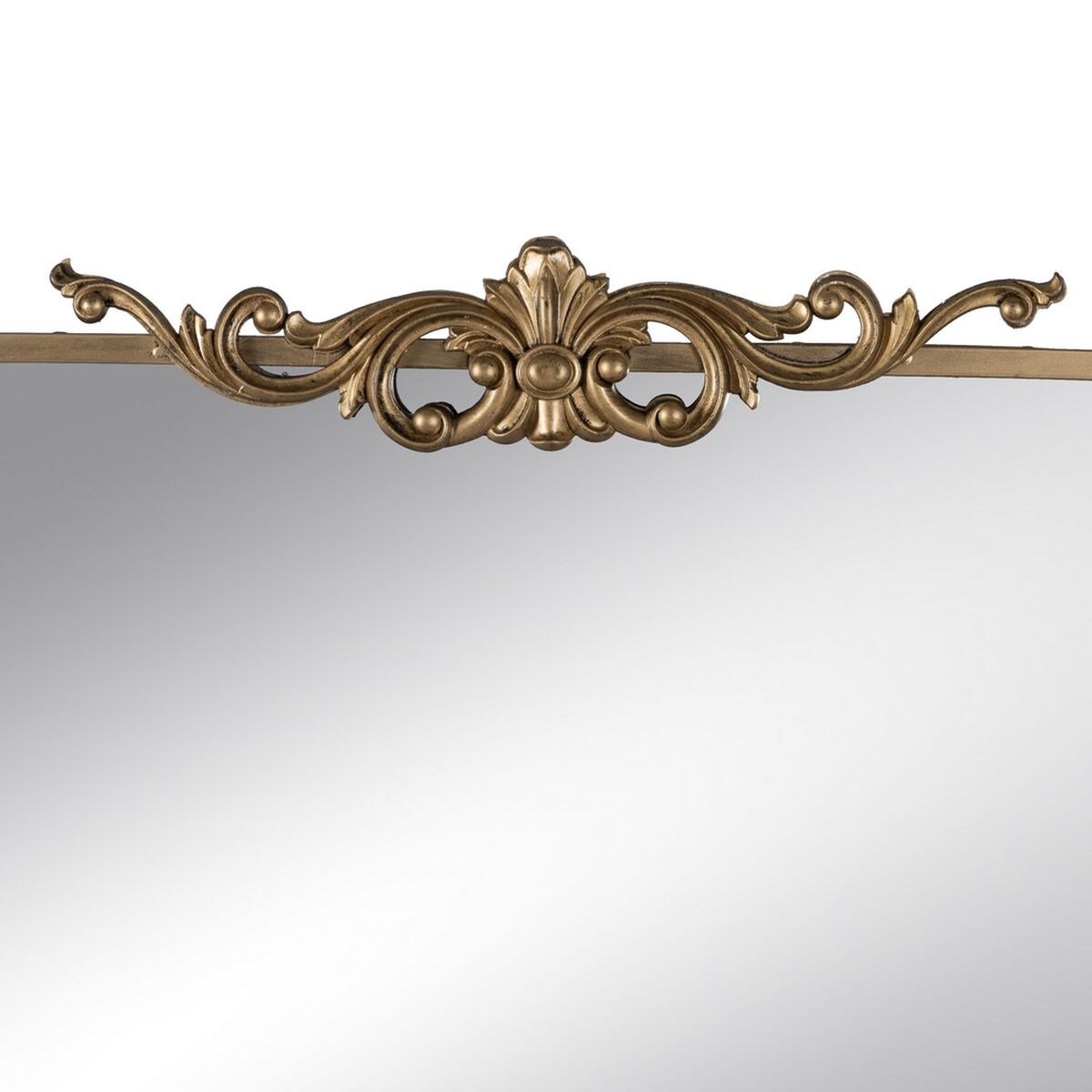 Specchio da parete Dorato Cristallo Ferro 62 x 16 x 65 cm