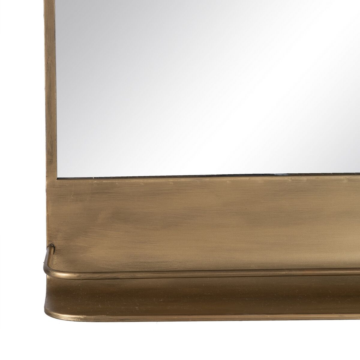 Specchio da parete Dorato Cristallo Ferro 62 x 16 x 65 cm
