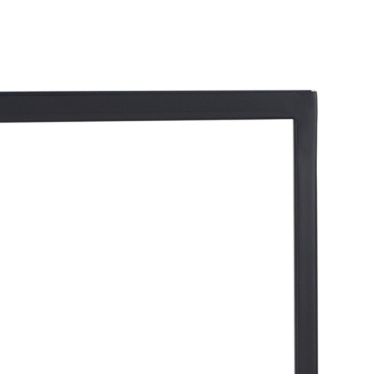 Scaffale Nero Cristallo Ferro 70 x 23 x 161 cm