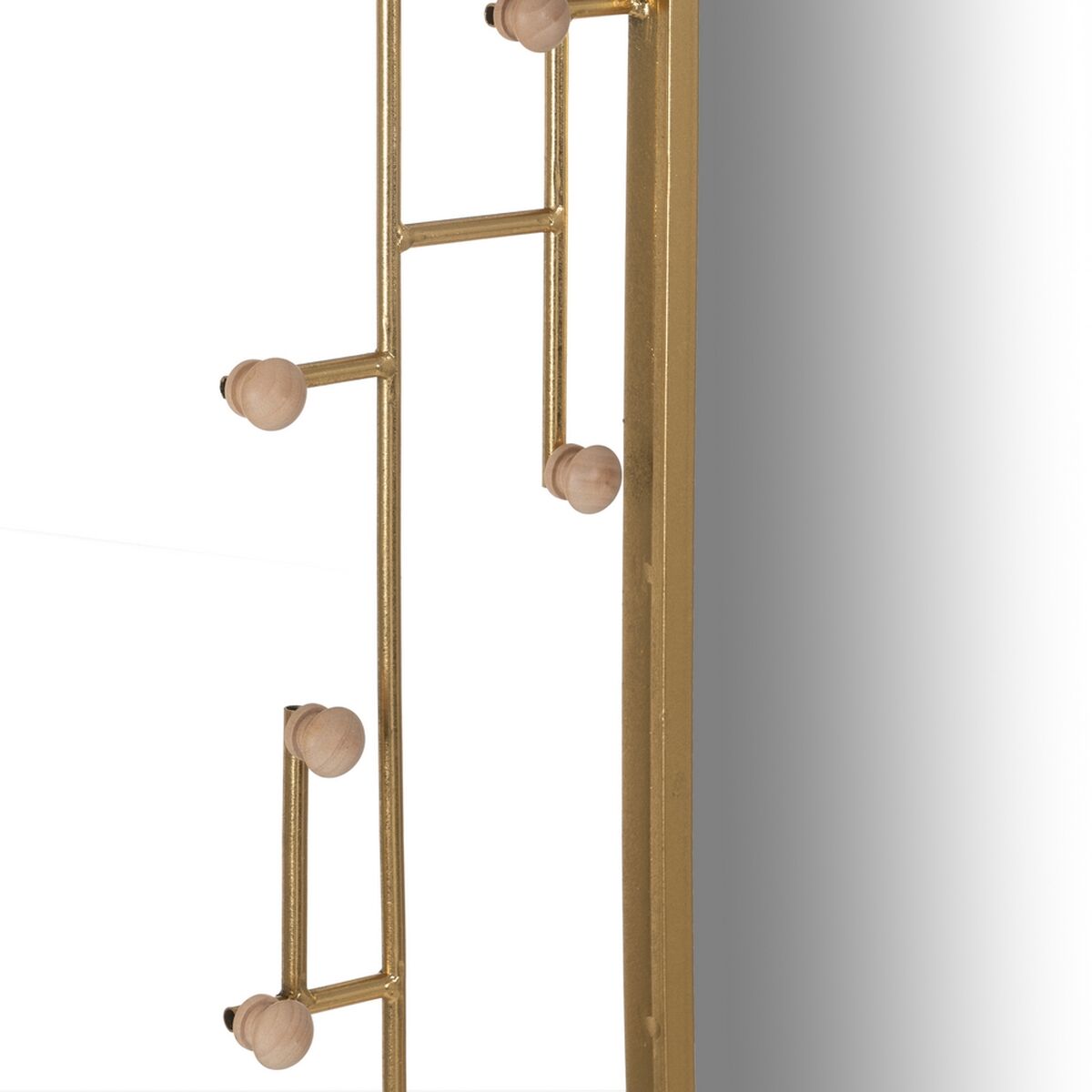 Specchio da parete Dorato Ferro 55 x 2,5 x 100 cm