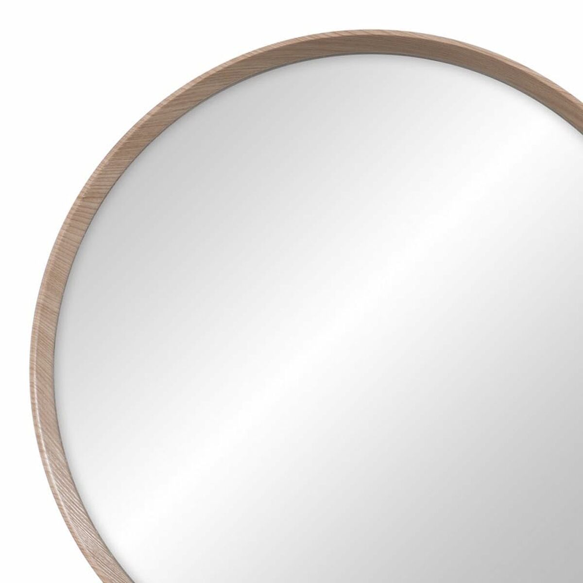 Specchio da parete Beige Naturale 74 x 6,8 x 74 cm