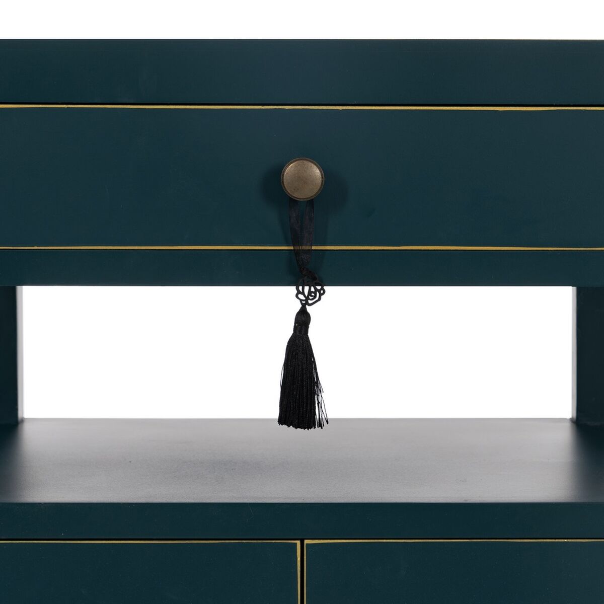 Comodino ORIENTE Azzurro Legno MDF 50 x 40 x 66 cm