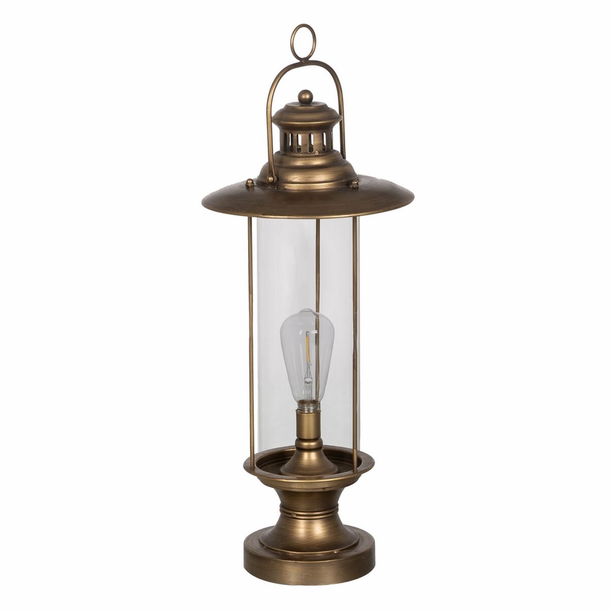 Lampada Dorato Cristallo Ferro 40 W 27 x 27 x 58 cm