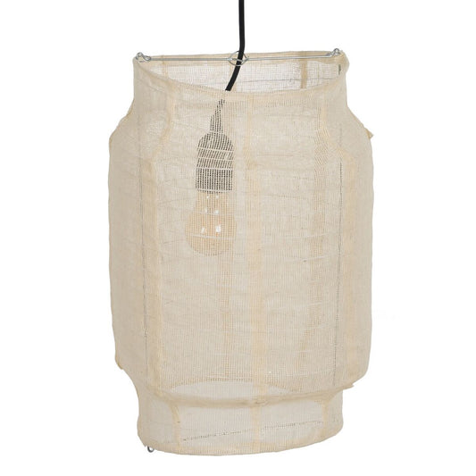 Lampadario Beige Ferro 220-240 V 30 x 30 x 41 cm