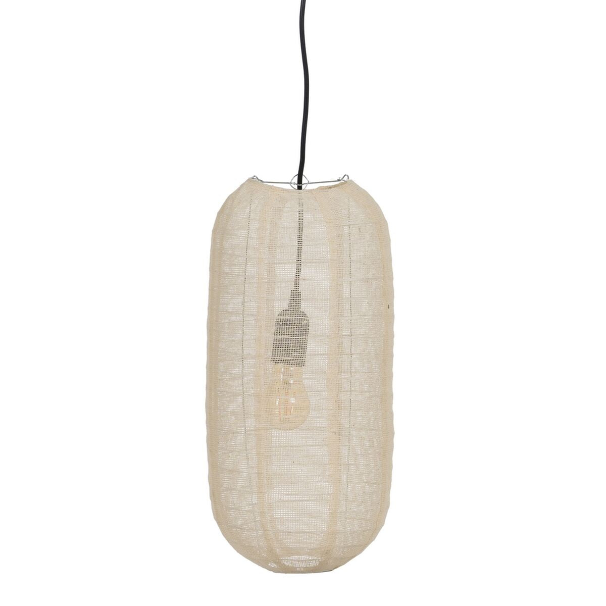 Lampadario Beige Ferro 220-240 V 20 x 20 x 42,5 cm