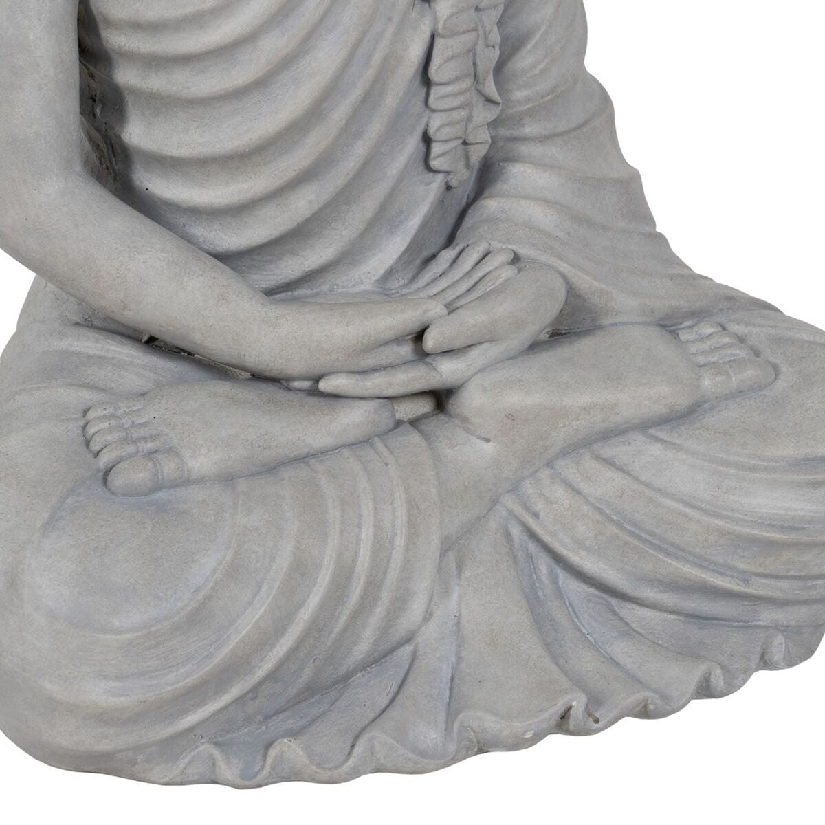 Scultura Buddha Grigio 46,3 x 34,5 x 61,5 cm
