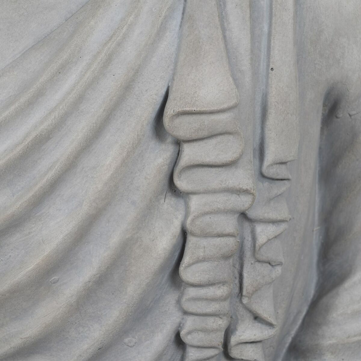 Scultura Buddha Grigio 46,3 x 34,5 x 61,5 cm
