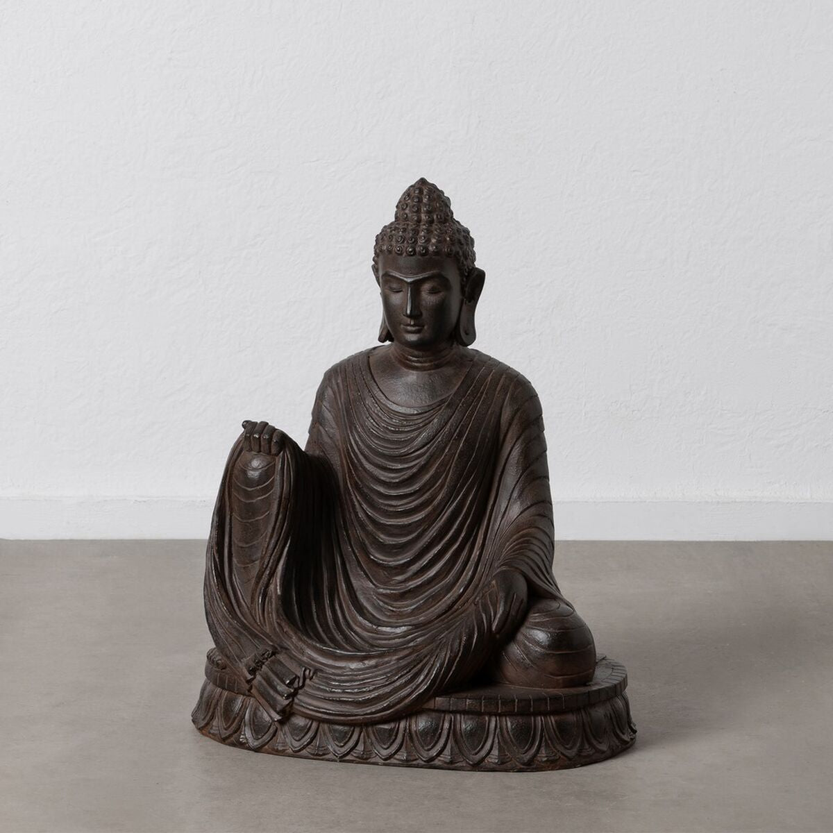 Scultura Buddha Marrone 62,5 x 43,5 x 77 cm