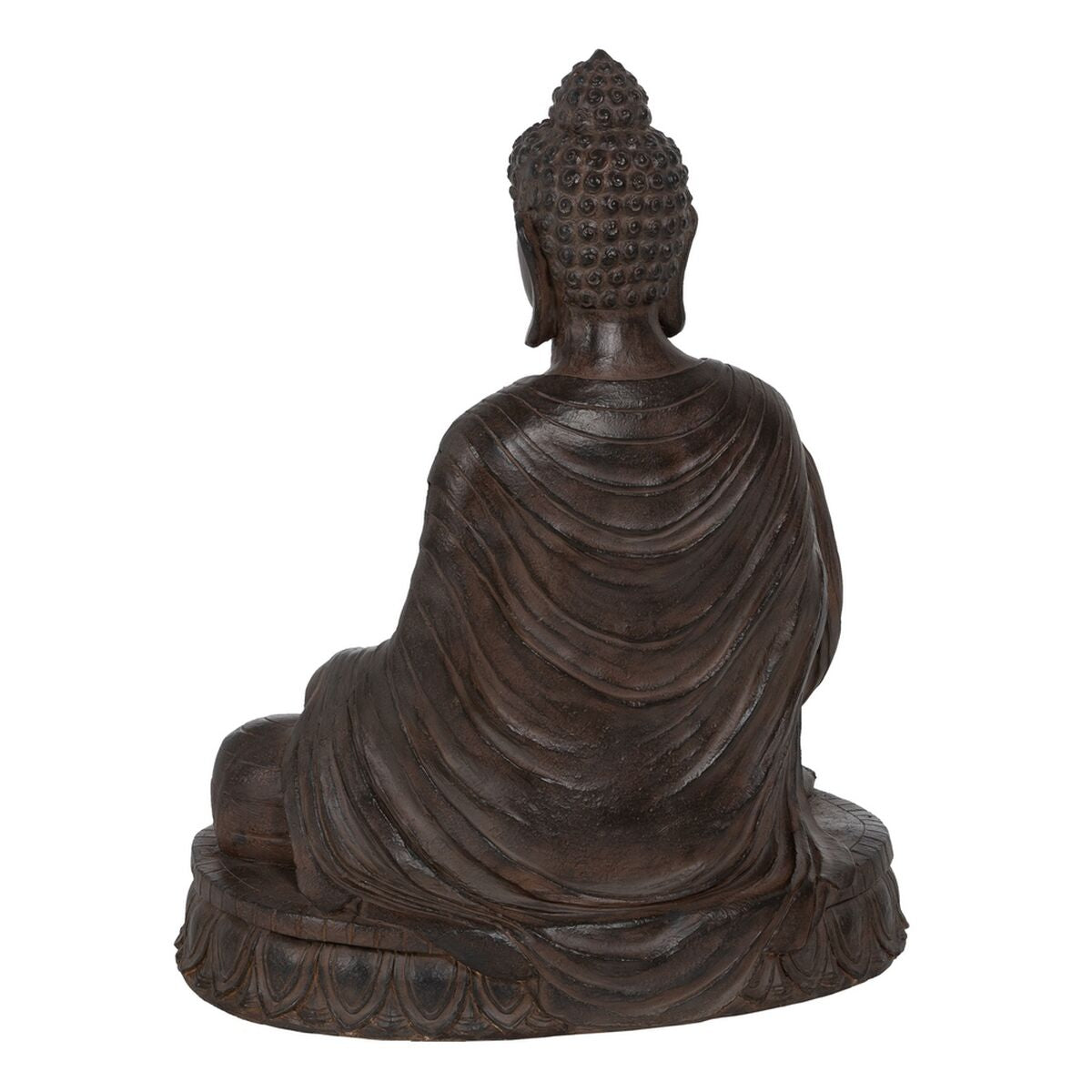 Scultura Buddha Marrone 62,5 x 43,5 x 77 cm