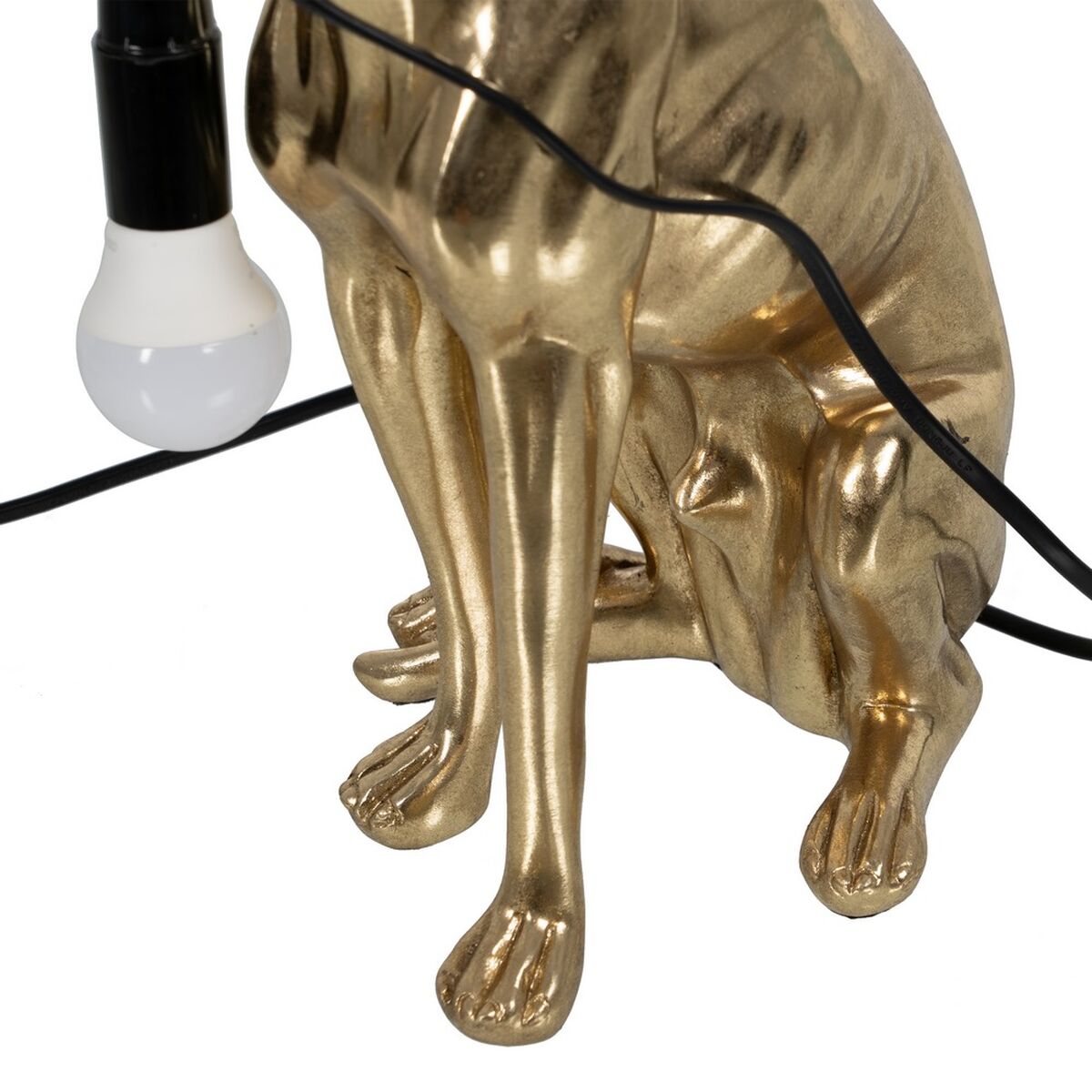 Lampada Cane Dorato 40 W 25,5 x 16,5 x 36 cm