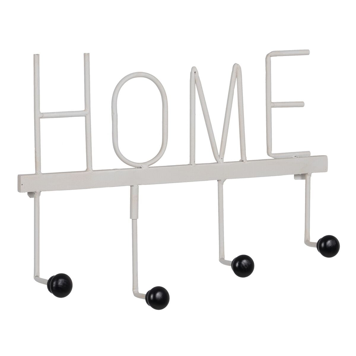 Appendiabiti da parete Home Ferro 40 x 7 x 30 cm