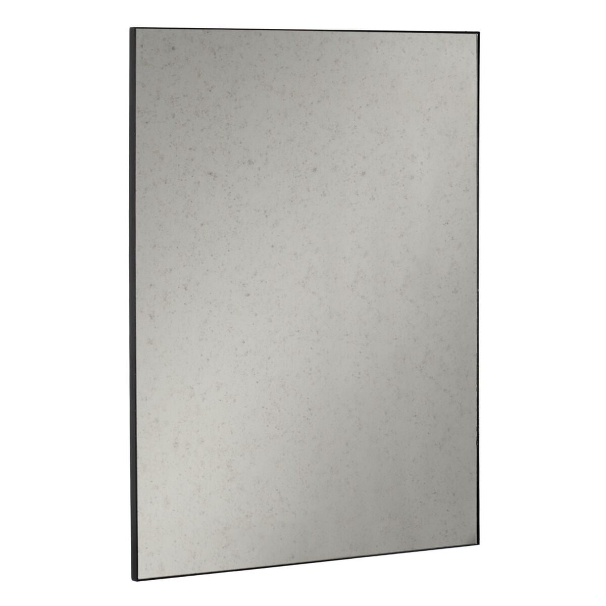 Specchio da parete Nero Cristallo Ferro 90 x 120 cm