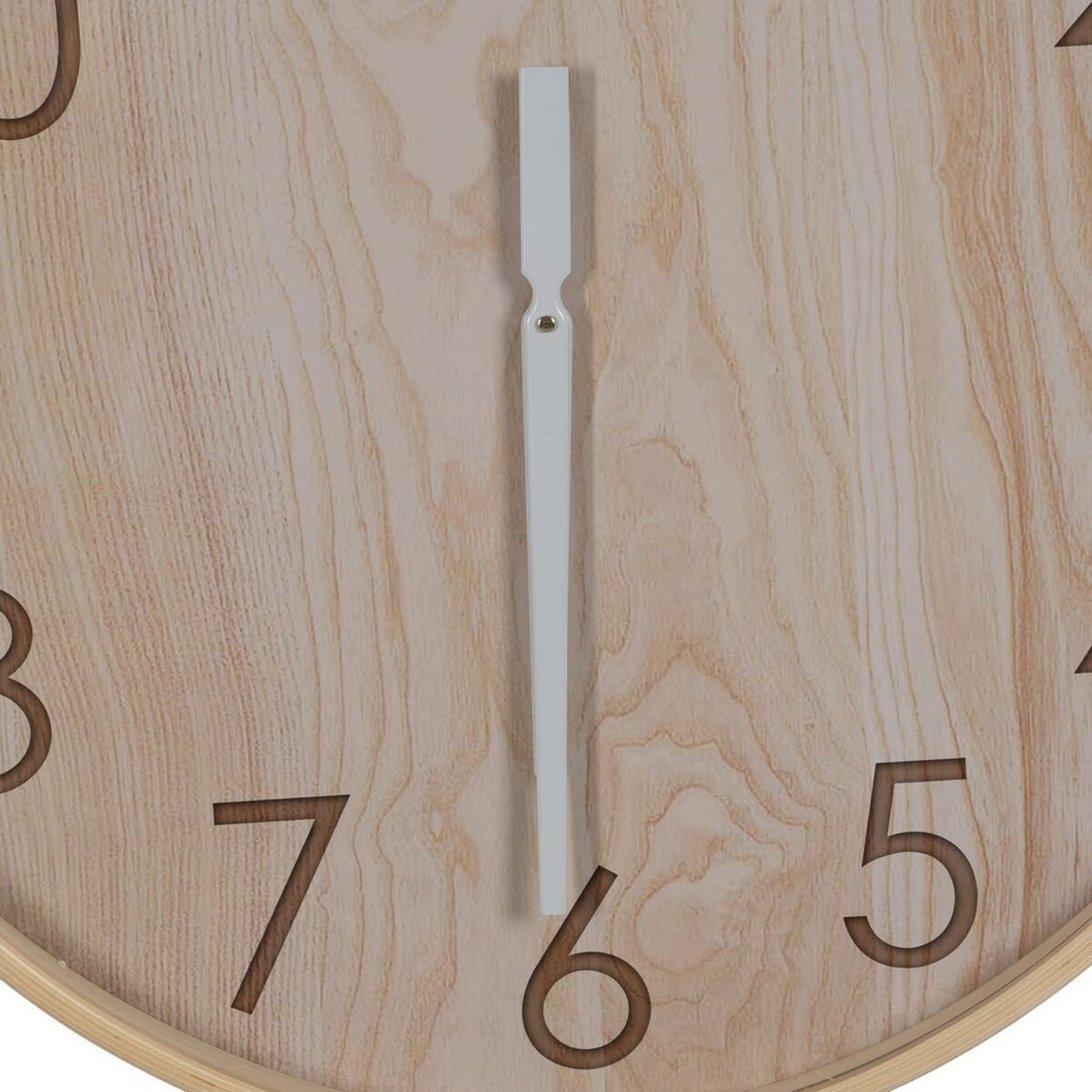 Orologio da Parete Naturale Legno 60 x 60 x 5,5 cm