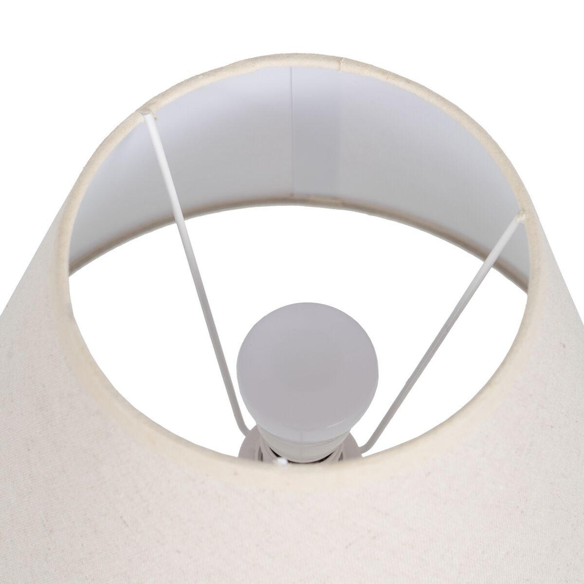 Lampada Beige Grigio 60 W 25 x 25 x 50 cm