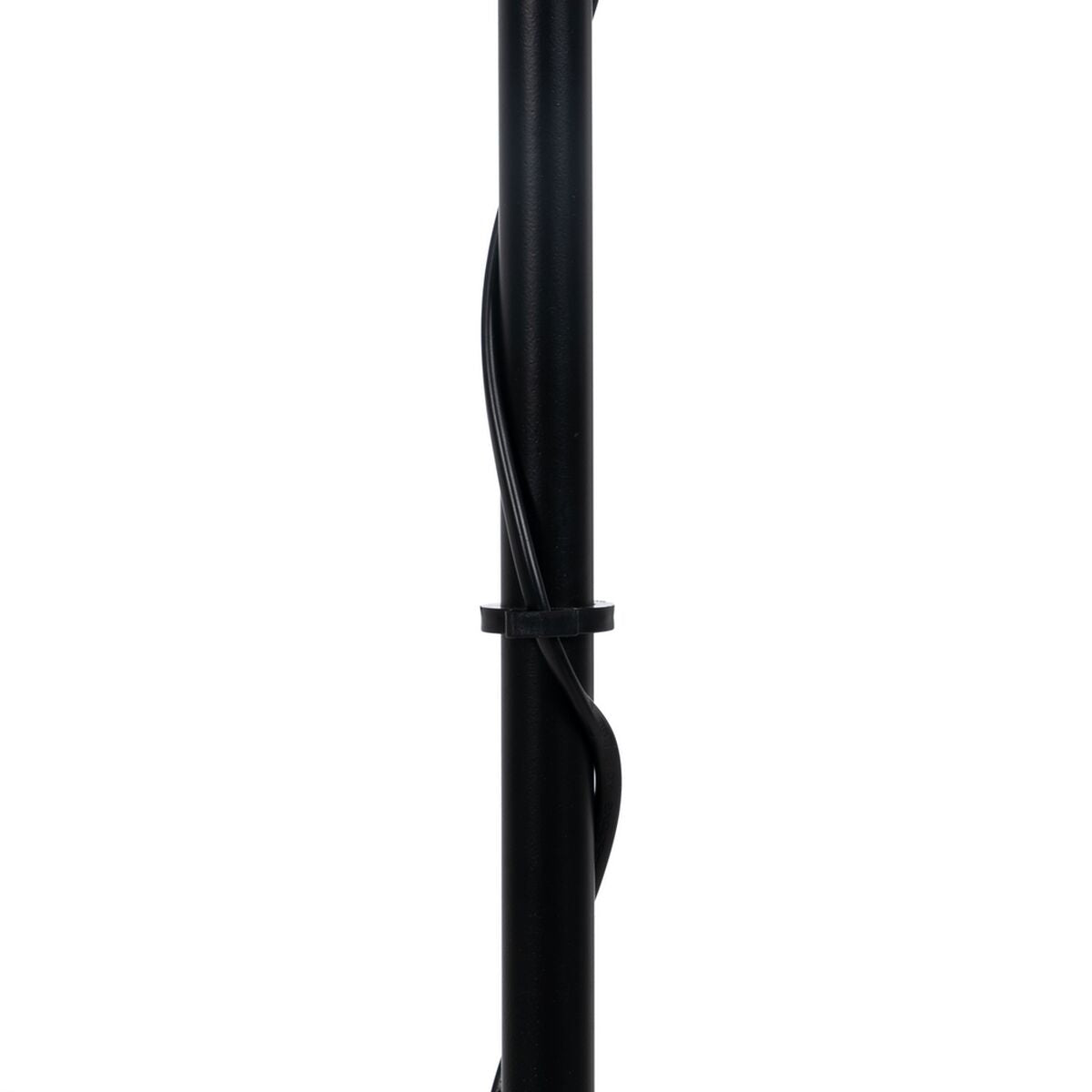 Lampada da Terra Nero Beige Legno Ferro 26 x 26 x 149 cm