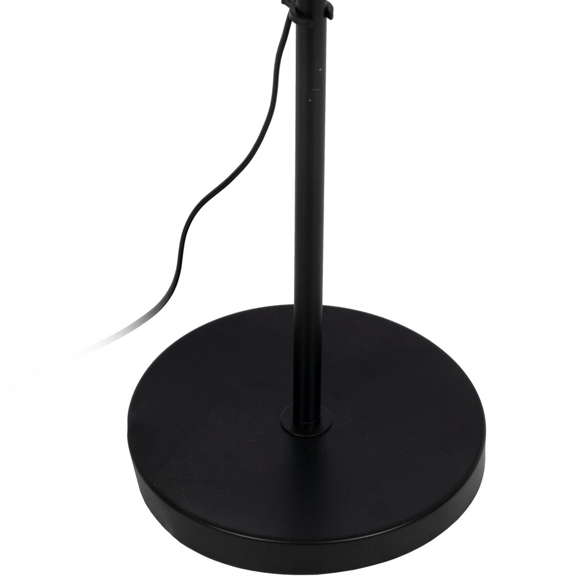 Lampada da Terra Nero Beige Legno Ferro 26 x 26 x 149 cm