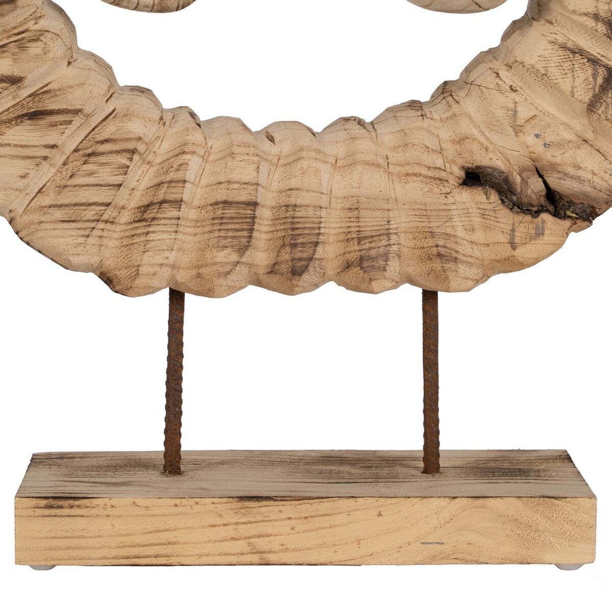 Statua Decorativa Naturale Corni 50 x 12 x 42 cm