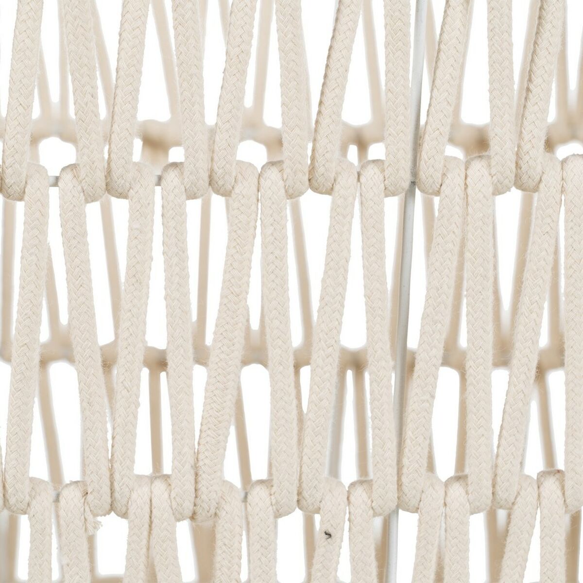 Set di Cesti Bianco Corda 45 x 35 x 36 cm (3 Pezzi)