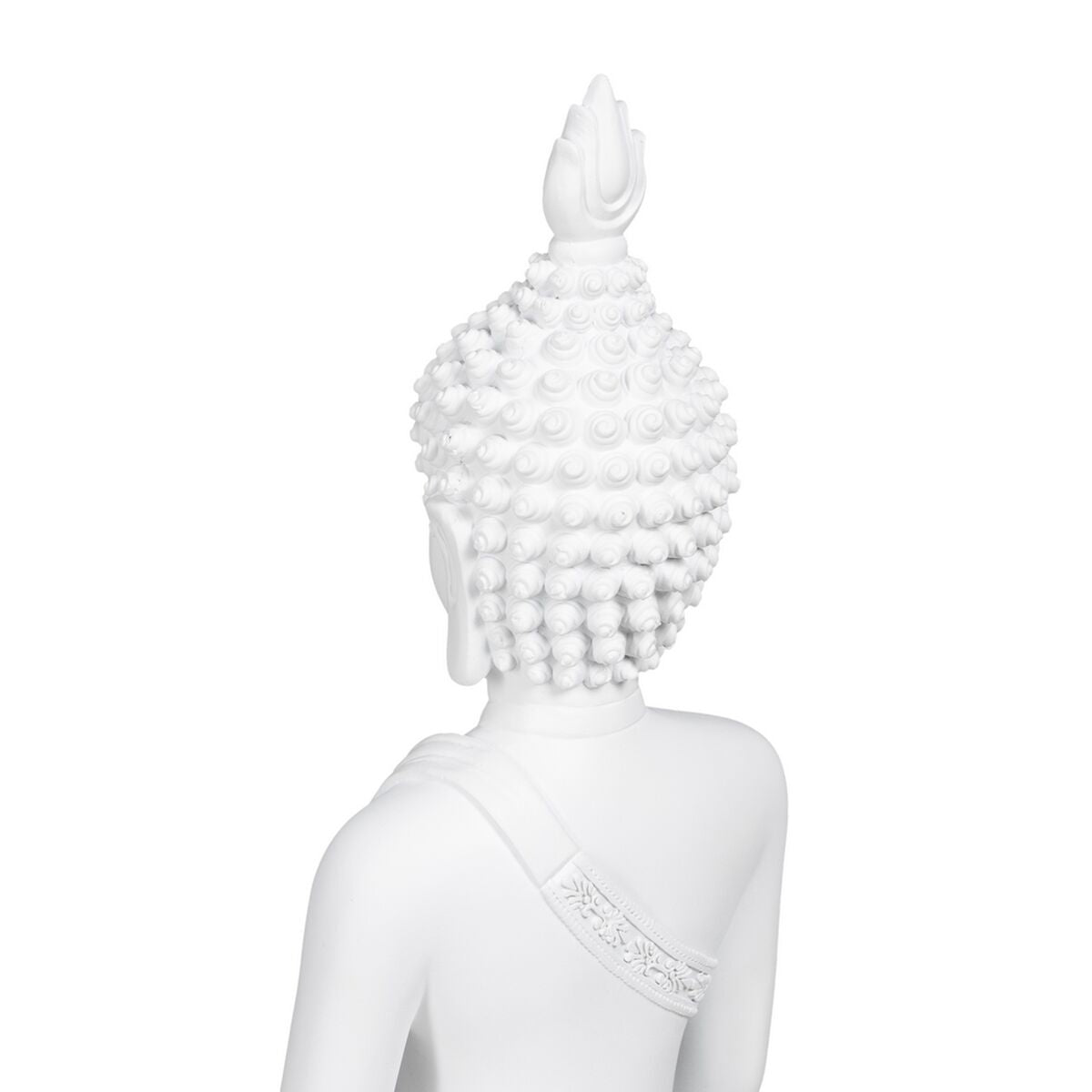 Statua Decorativa Bianco Buddha 19,2 x 12 x 32,5 cm