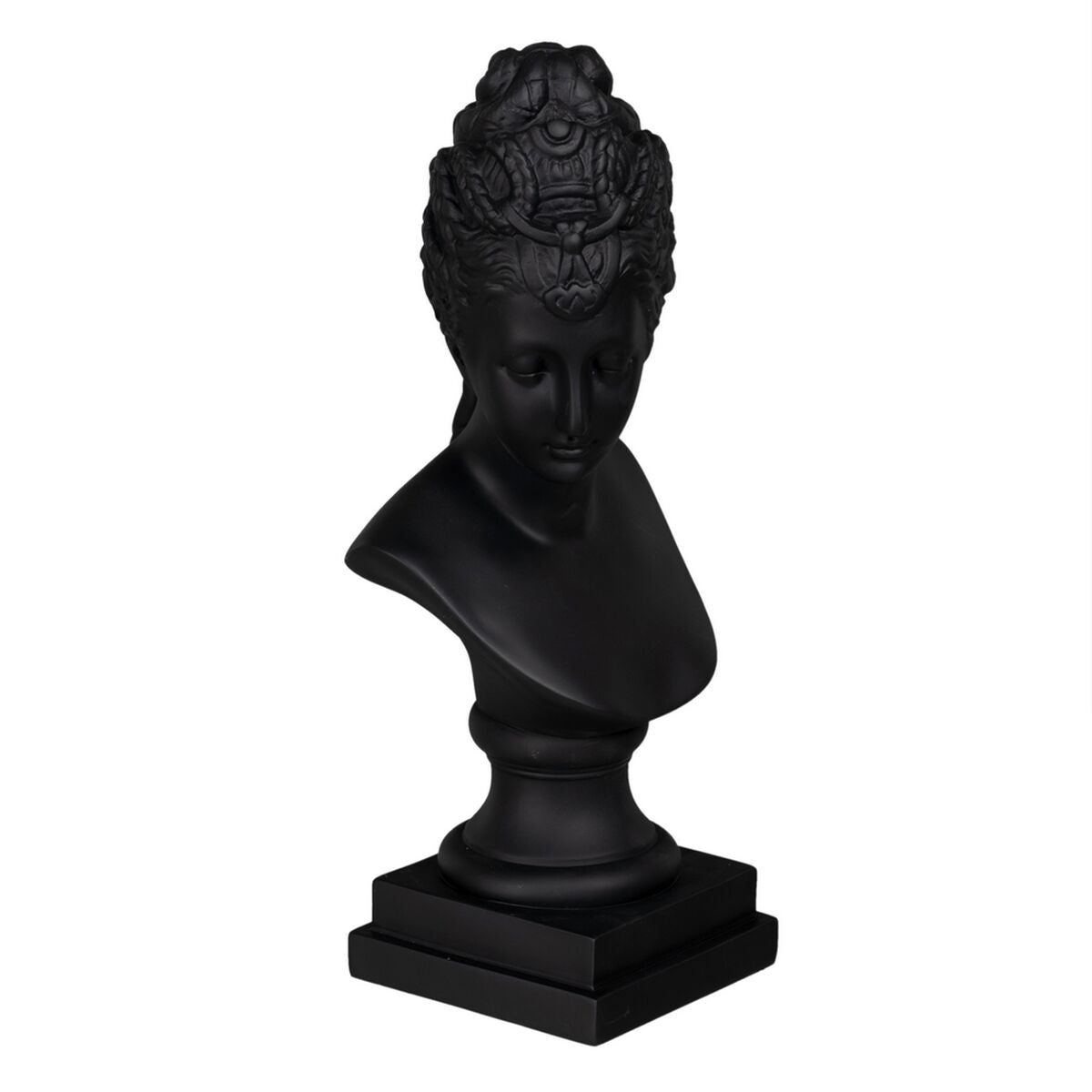 Statua Decorativa Nero 16,7 x 14,5 x 39 cm