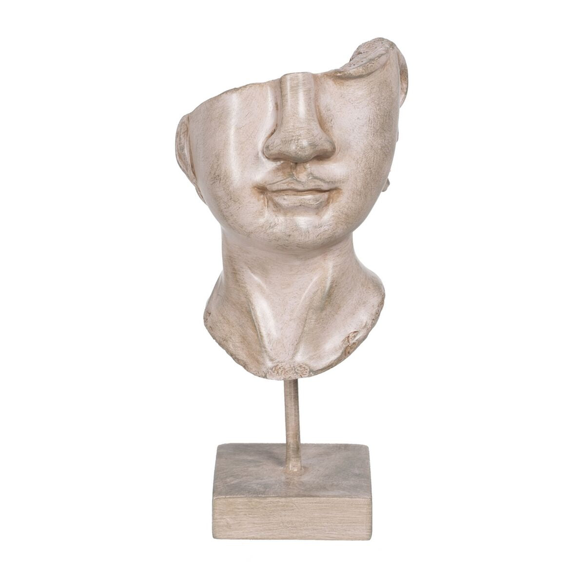 Statua Decorativa Beige 12,5 x 13,5 x 27,5 cm