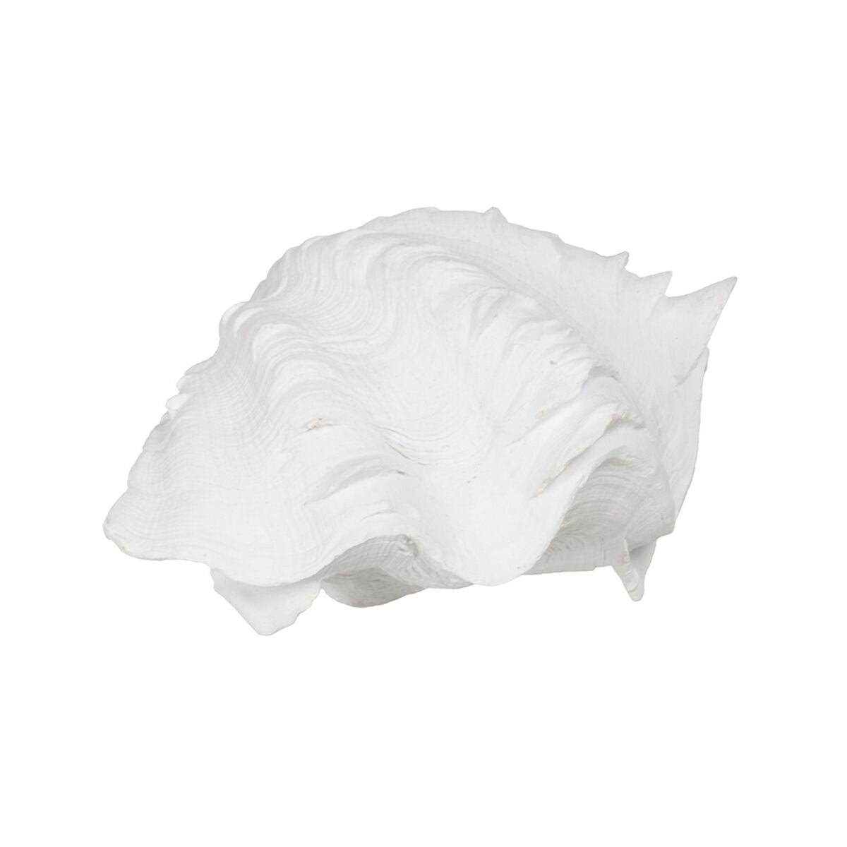 Statua Decorativa Bianco Conchiglia 14 x 7 x 10 cm