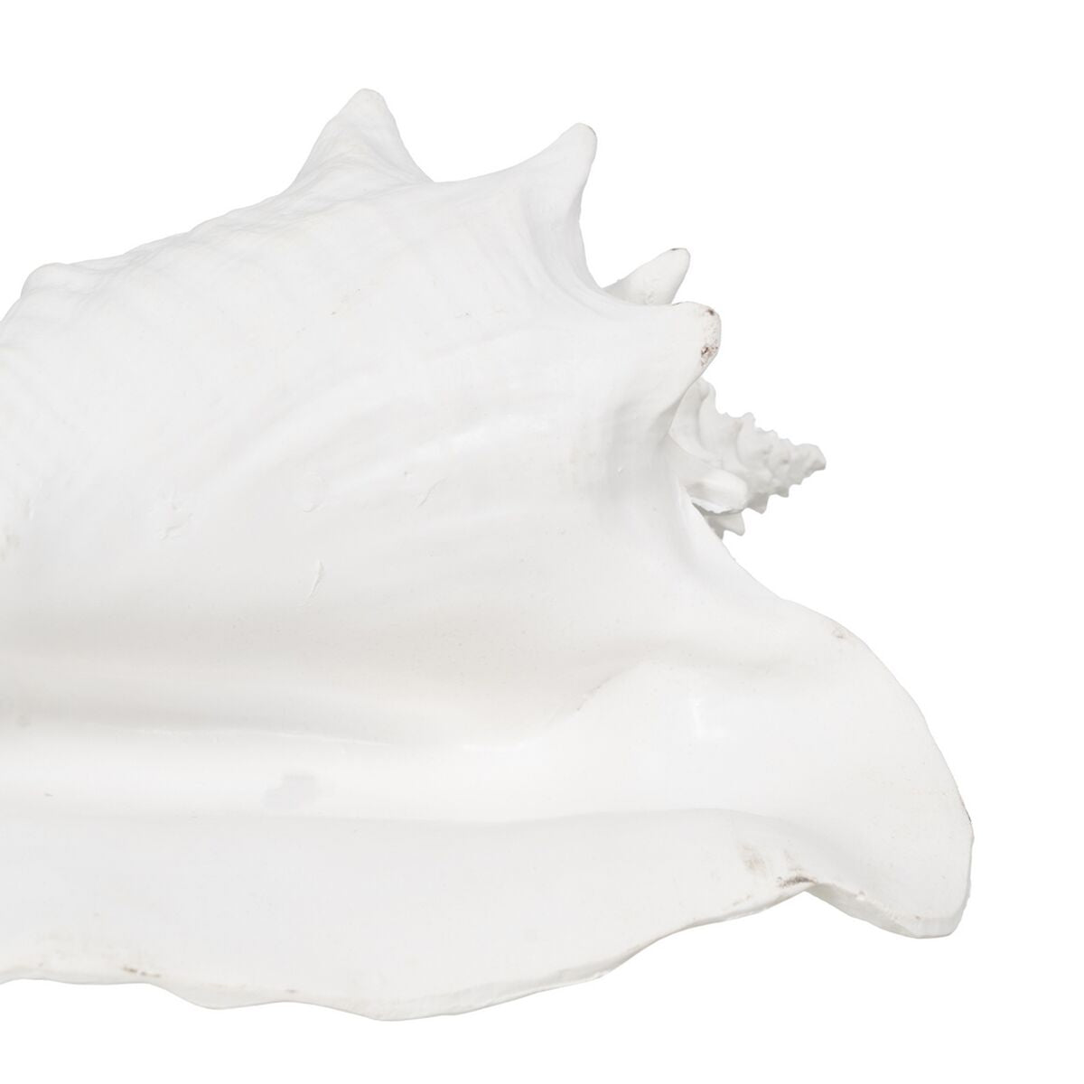Statua Decorativa Bianco Conchiglia 21 x 19 x 13 cm