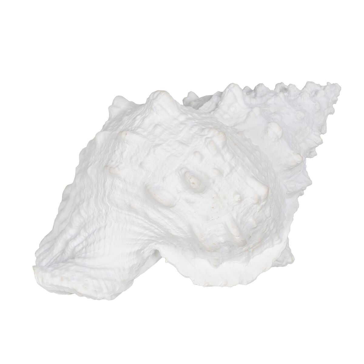 Statua Decorativa Bianco Conchiglia 21 x 14 x 12 cm