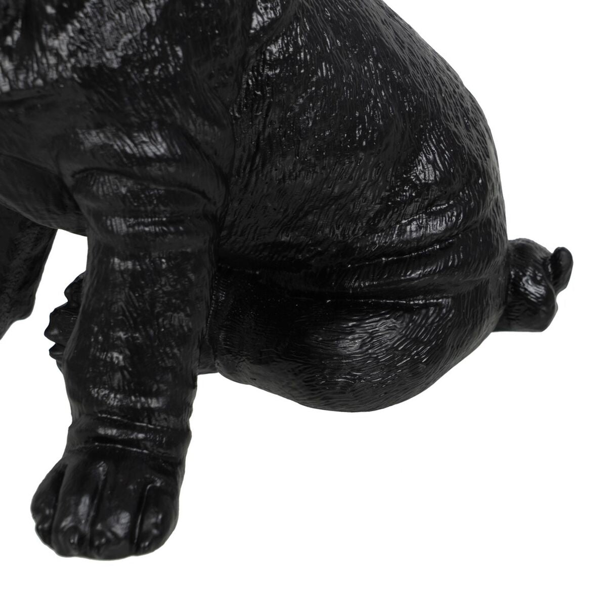 Statua Decorativa Nero Dorato Cane 15,5 x 18,4 x 25,5 cm
