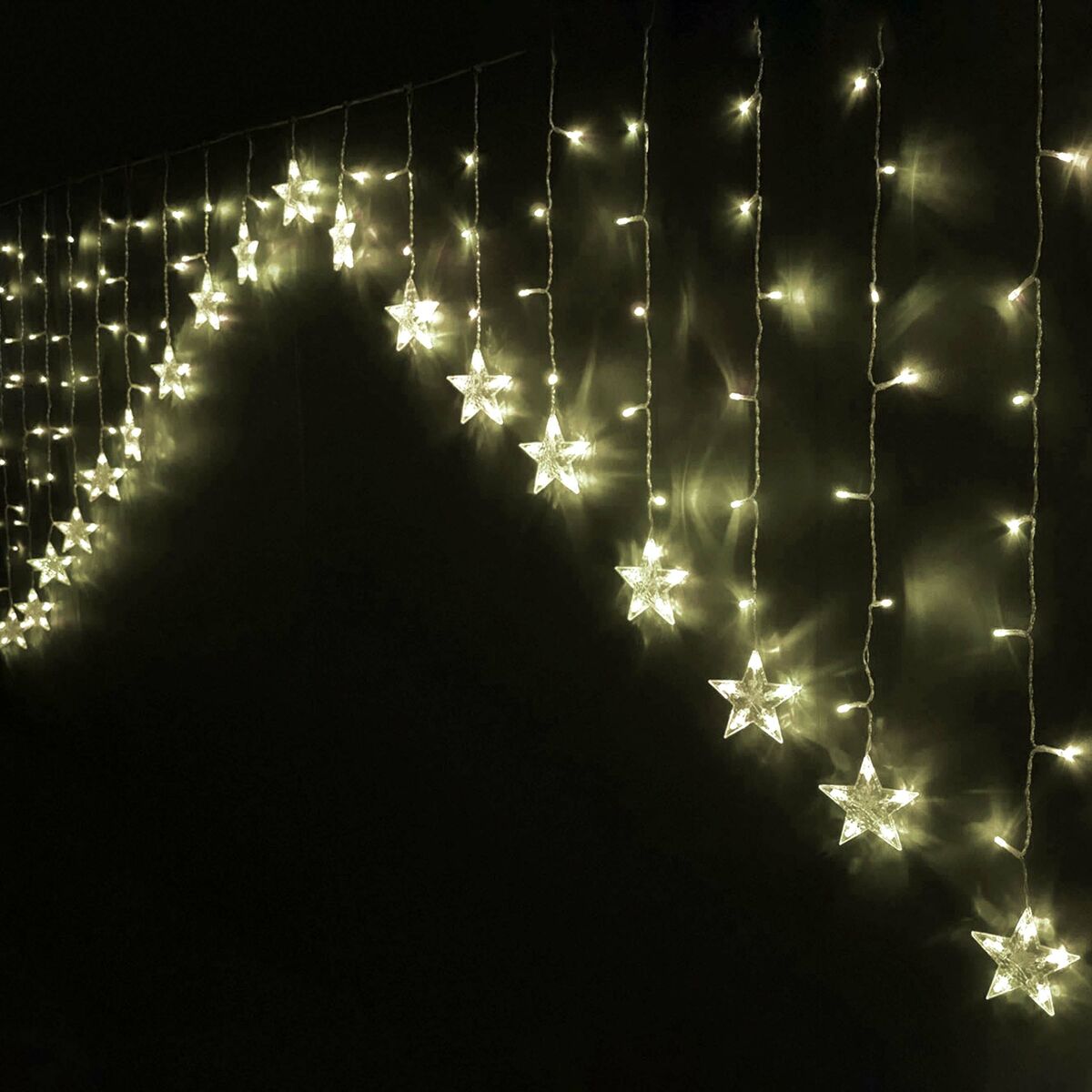 Tenda Luminosa LED Luce calda Stelle