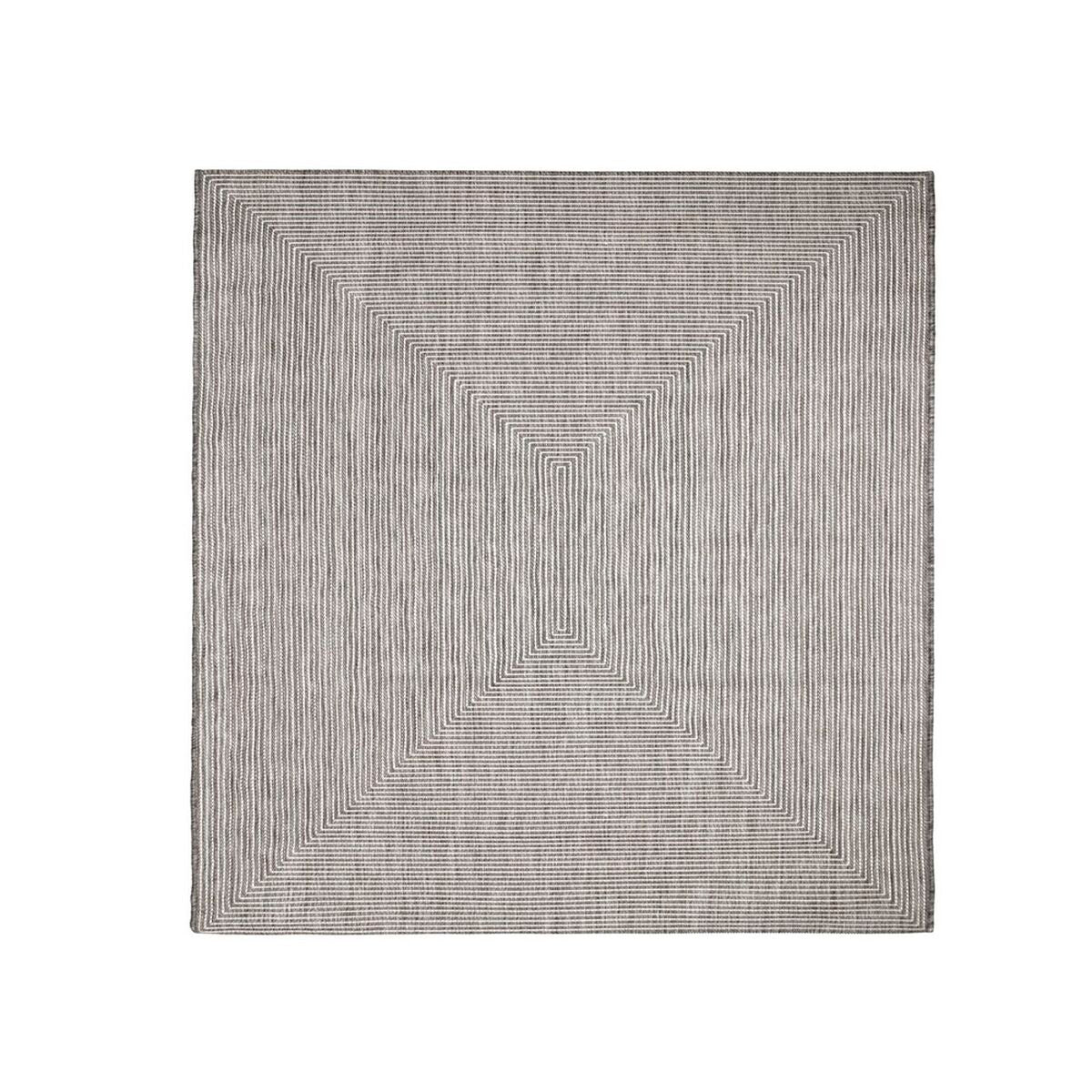 Tappeto per esterni Quadro Grigio 300 x 300 cm