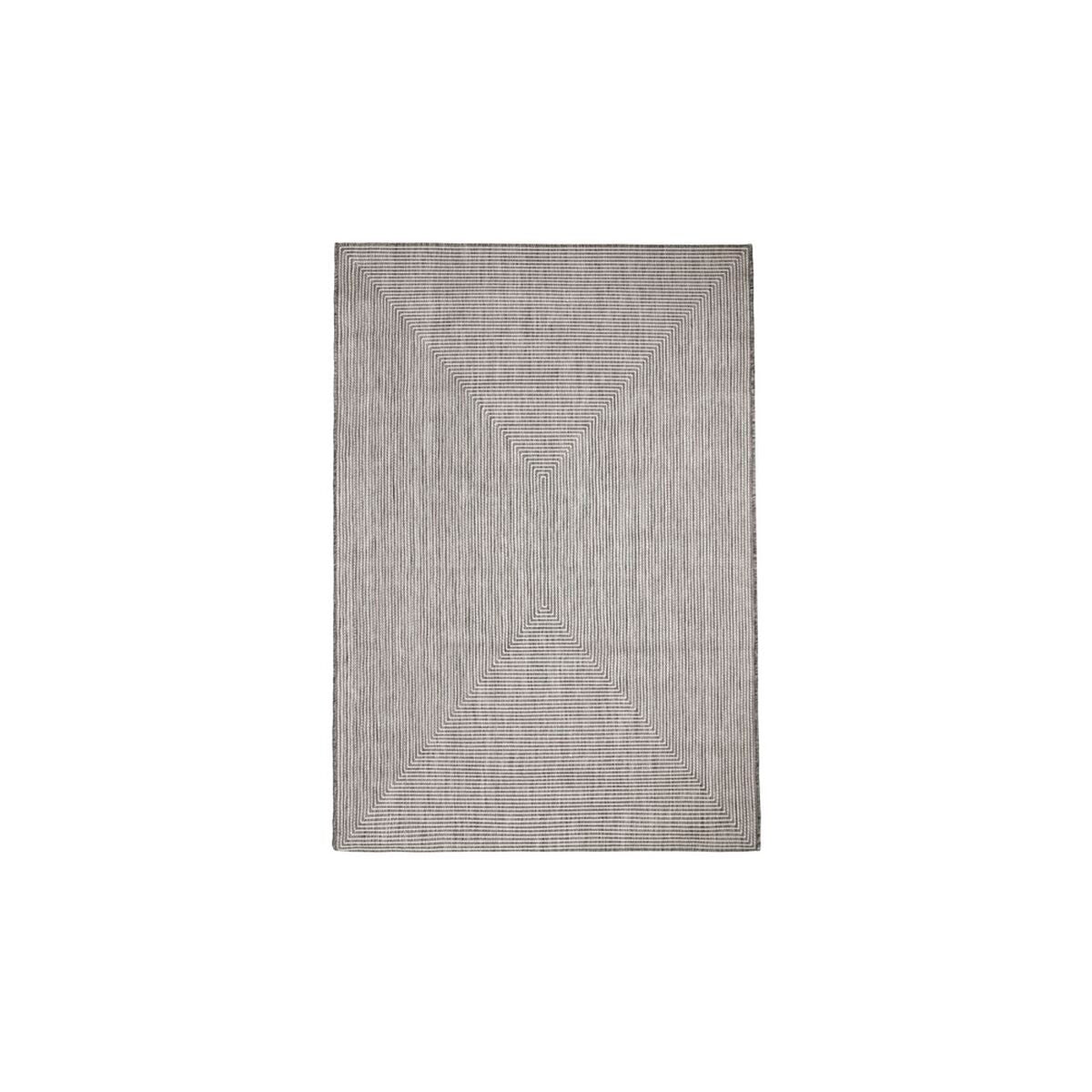 Tappeto per esterni Quadro Grigio 230 x 160 cm