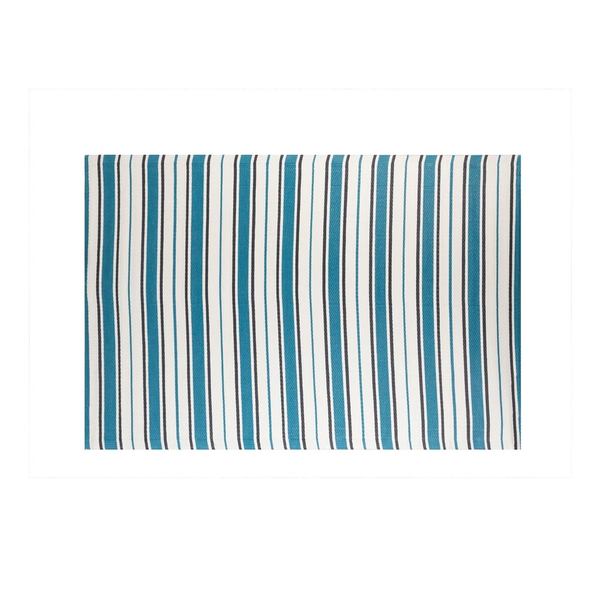 Tappeto per esterni Milos Azzurro polipropilene 140 x 200 cm