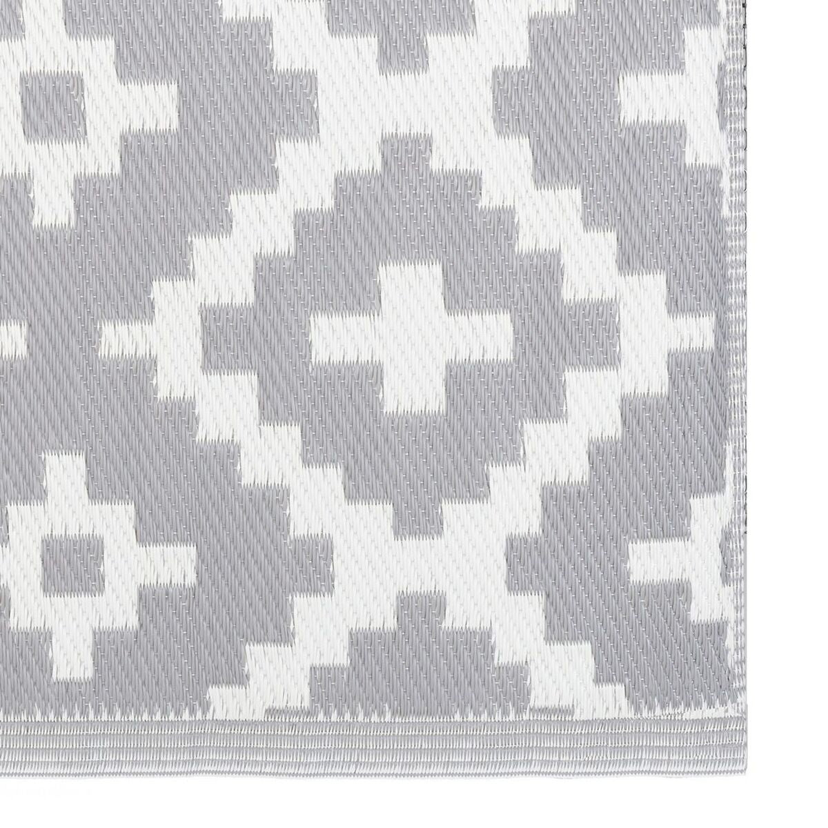 Tappeto per esterni Paros Grigio polipropilene 140 x 200 cm