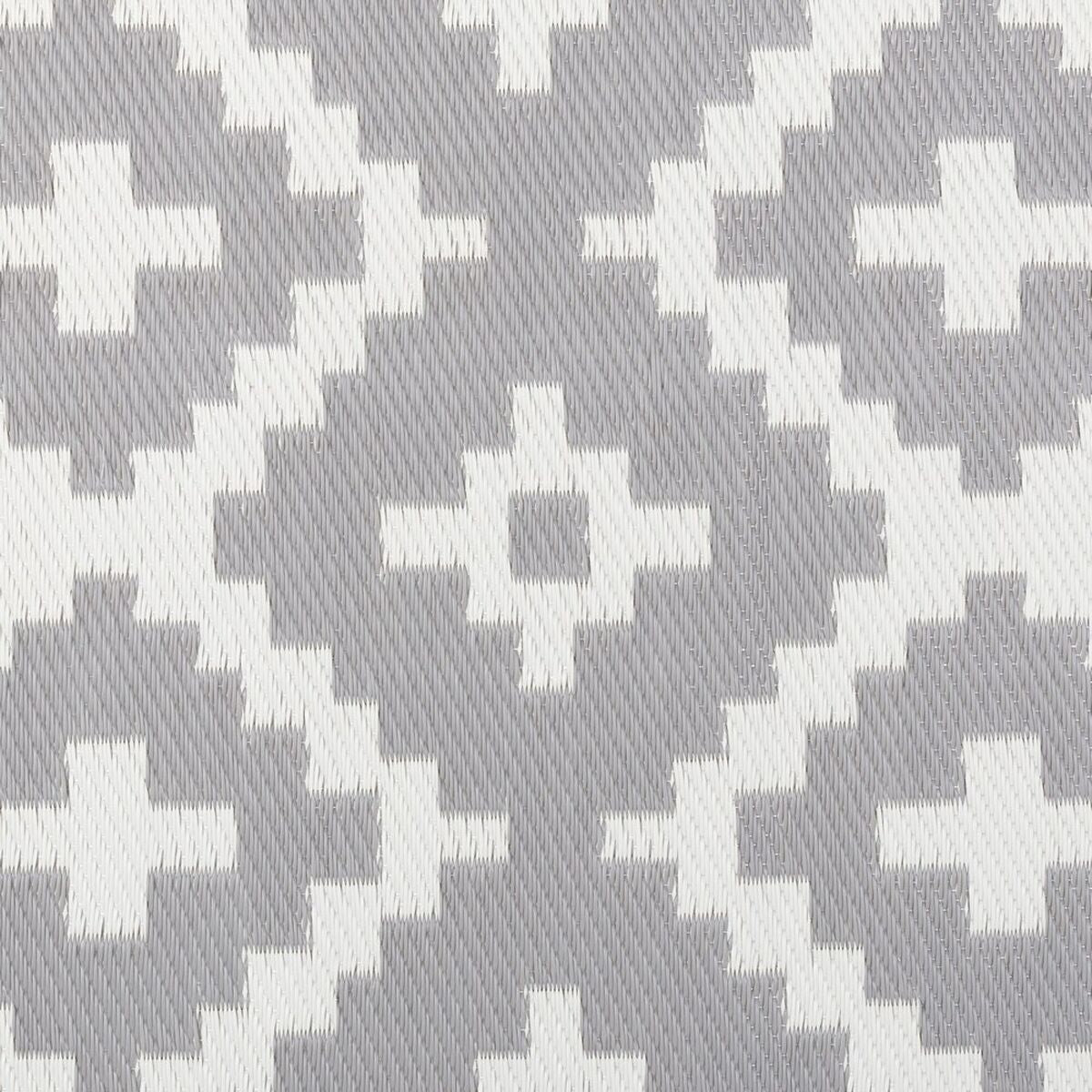 Tappeto per esterni Paros Grigio polipropilene 140 x 200 cm