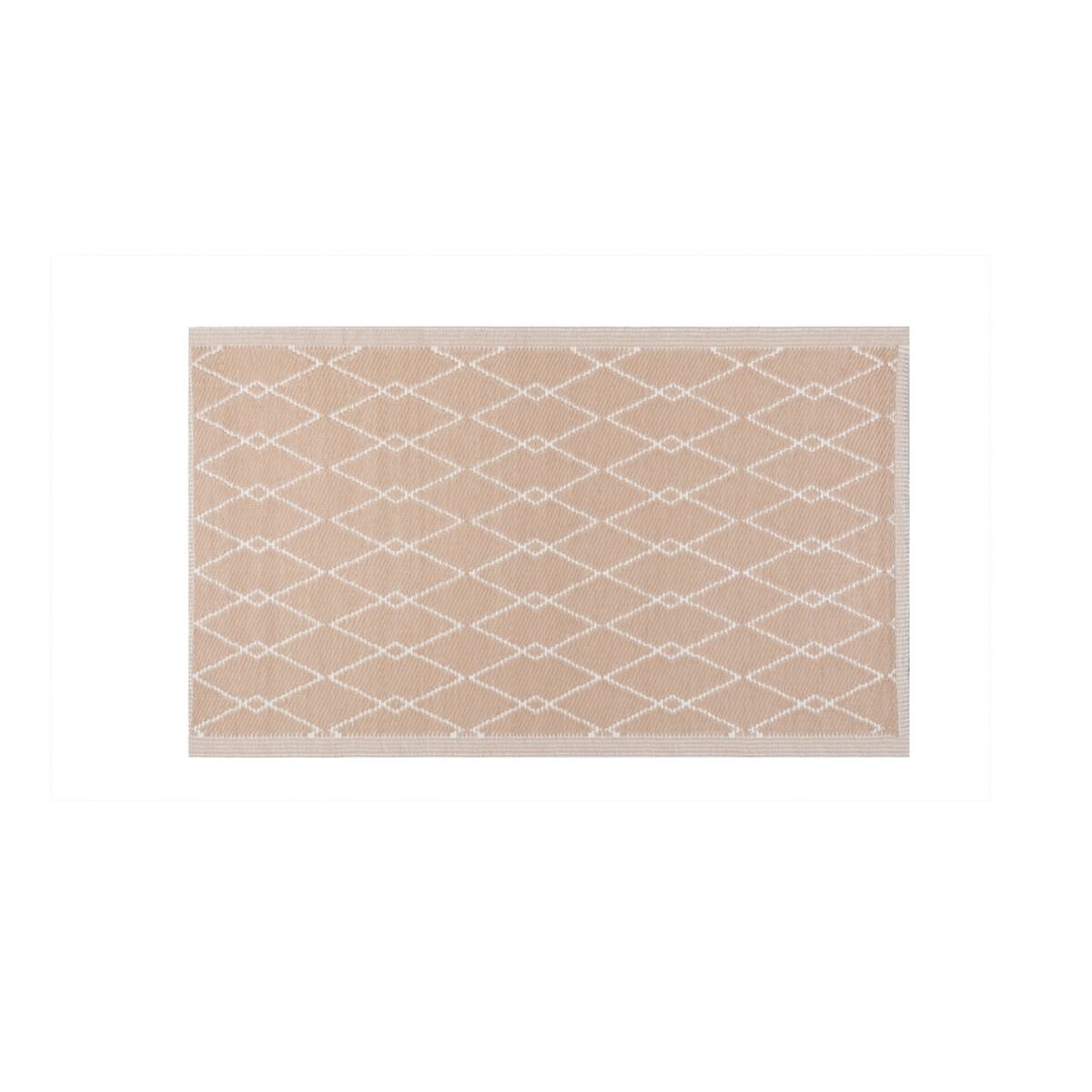Tappeto per esterni Zante Beige polipropilene 90 x 150 cm